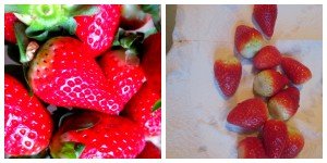 collage fraises