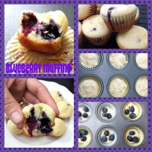 Muffins blueberry