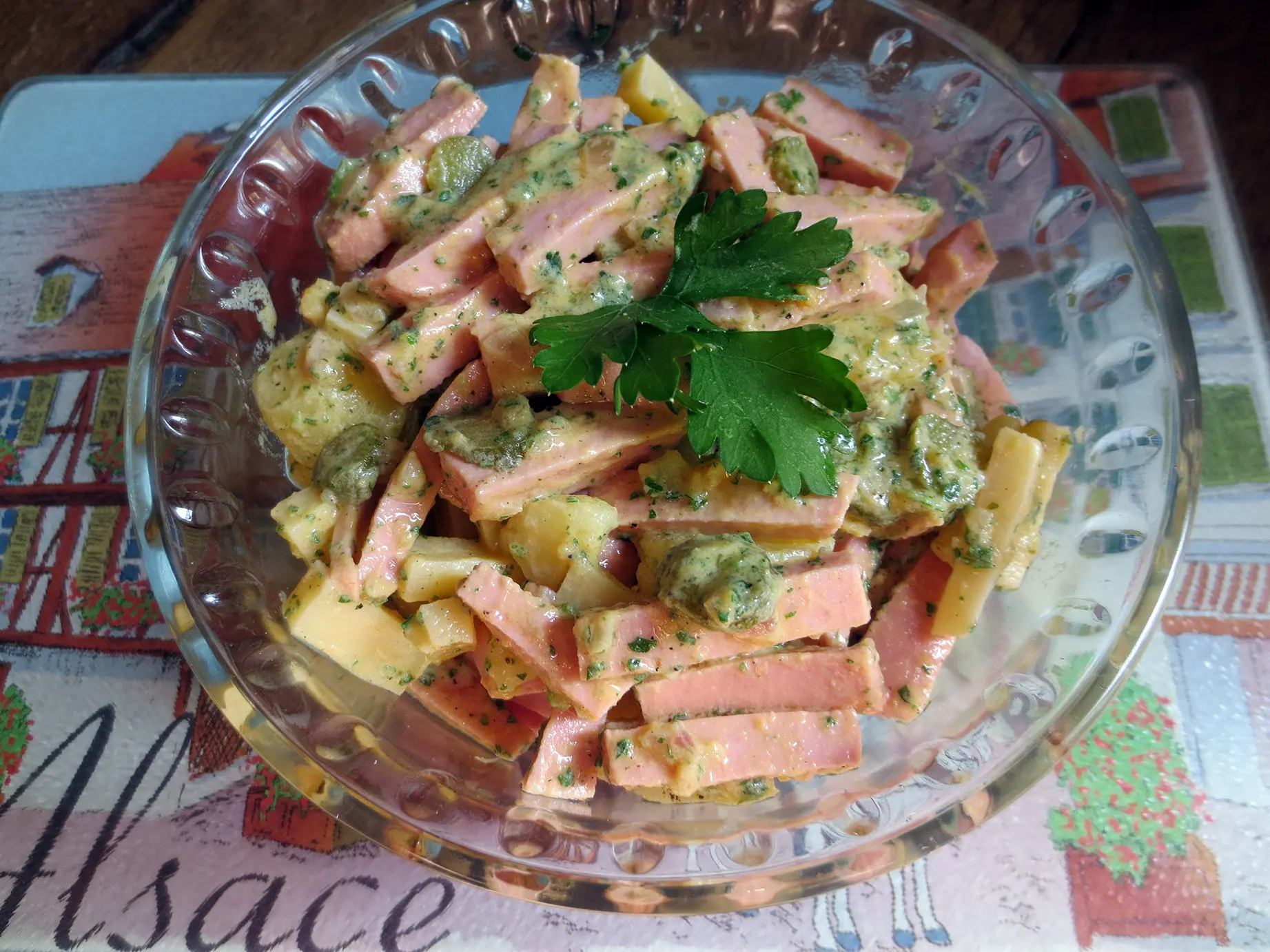 Salade Alsacienne Pomme De Terre Saucisse Salade Alsacienne Je cuisine donc je suis