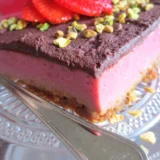 Cheesecake de Frutillas y Chocolate 010 