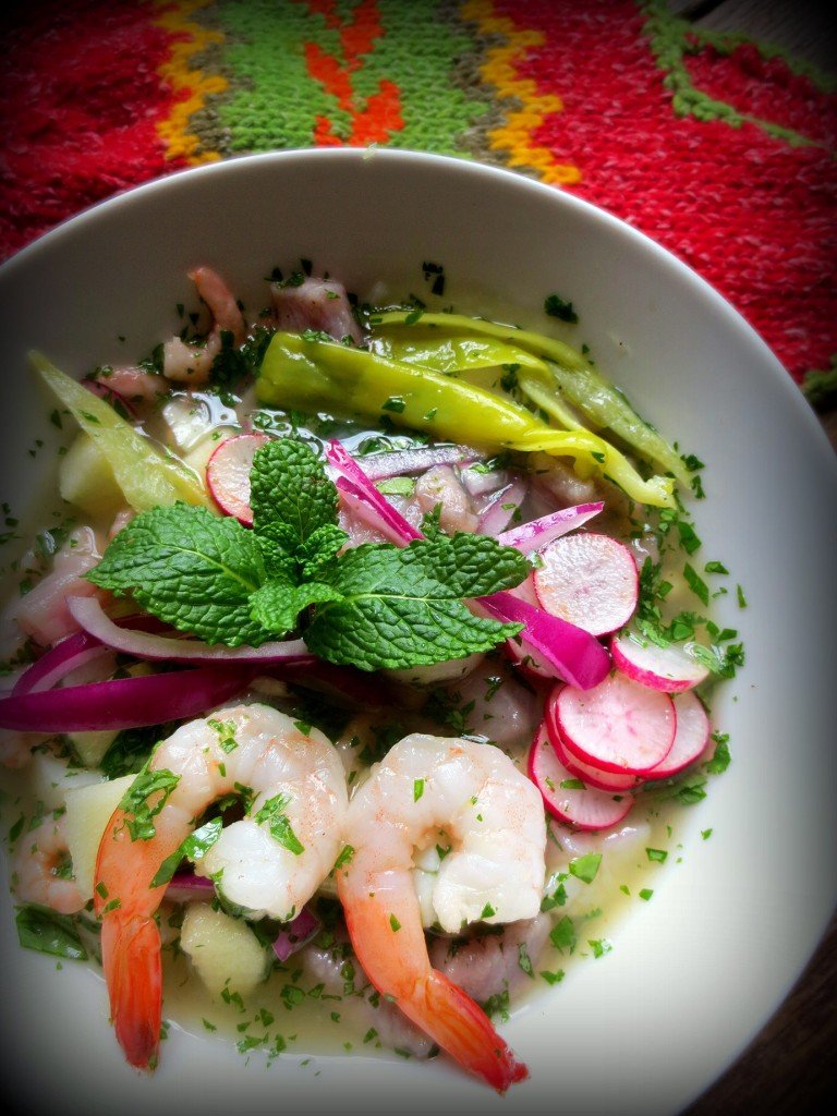 Plat D Amérique Latine A Base De Poisson Ceviche (poisson cru façon Amérique Latine) | Je cuisine donc je suis