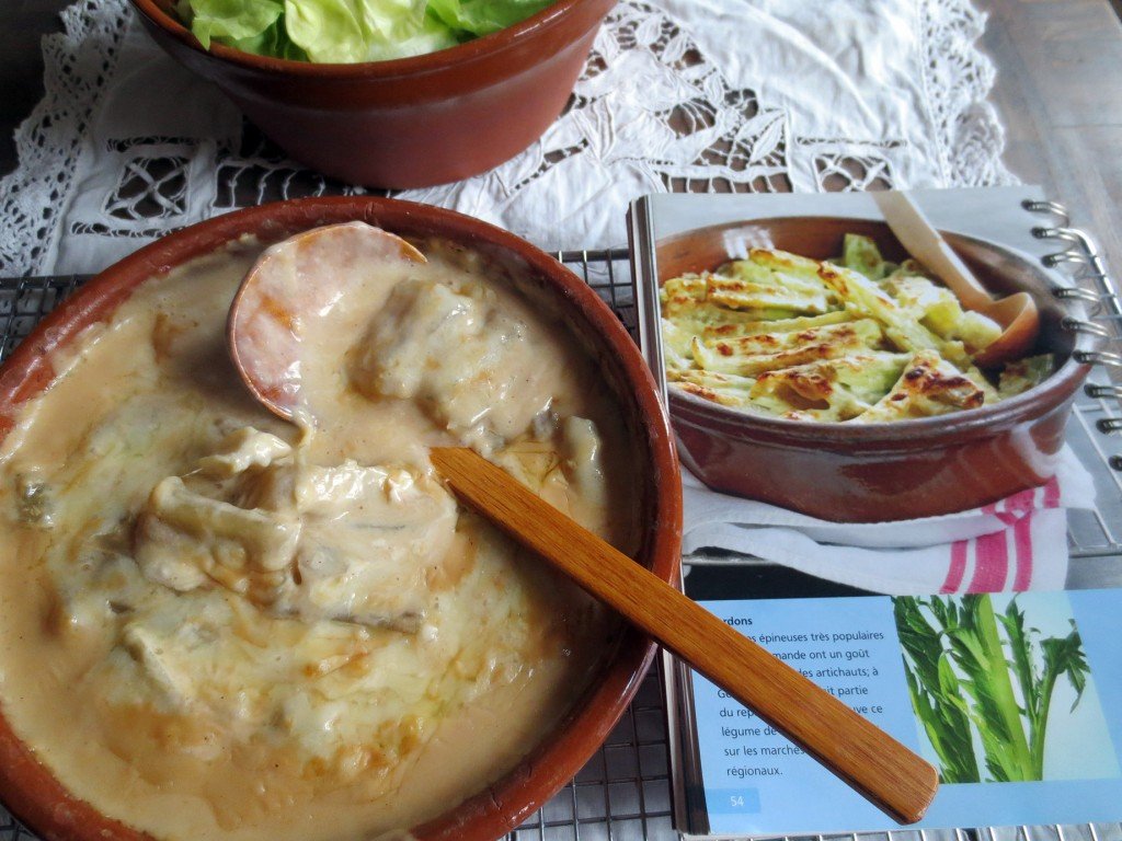 Gratin de Cardons (Recette suisse) Je cuisine donc je suis