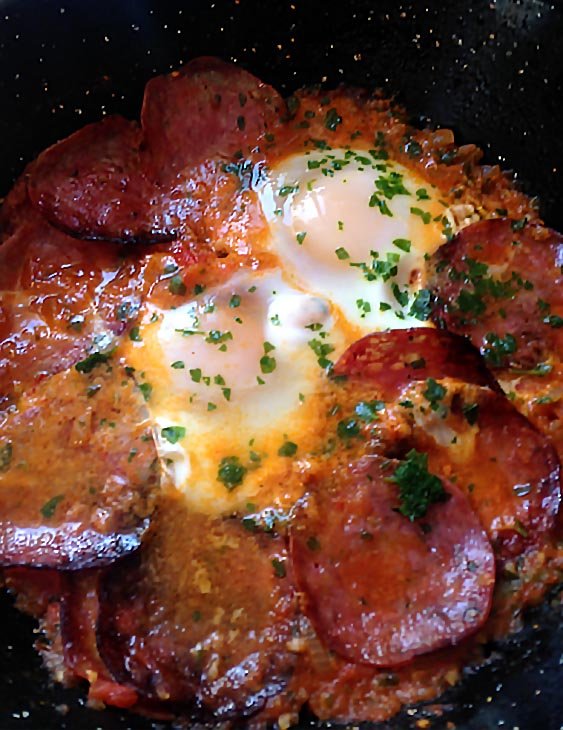 Oeufs à la Turque (Menemen) Je cuisine donc je suis