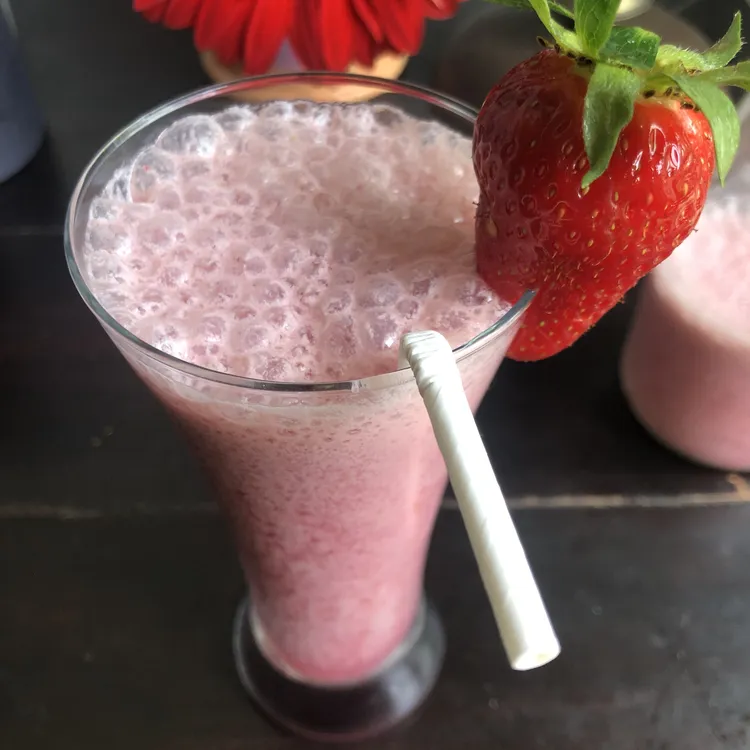 Lait fraise vegan9