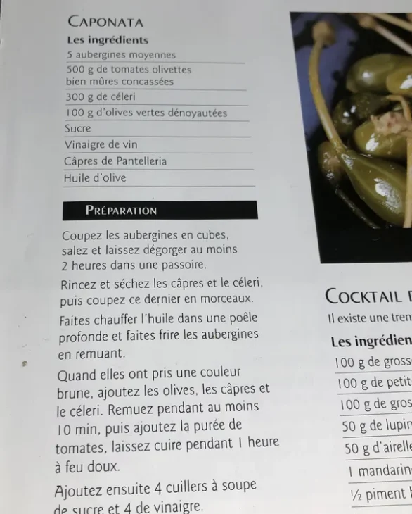Caponata sicilienne7