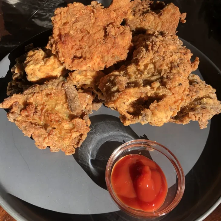 Pleurotes façon Tenders KFC4