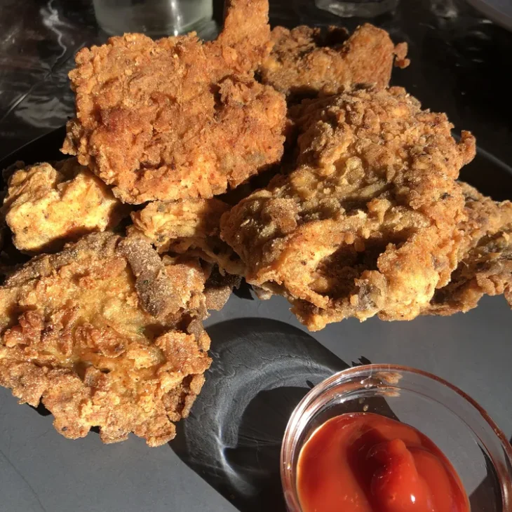 Pleurotes façon Tenders KFC5
