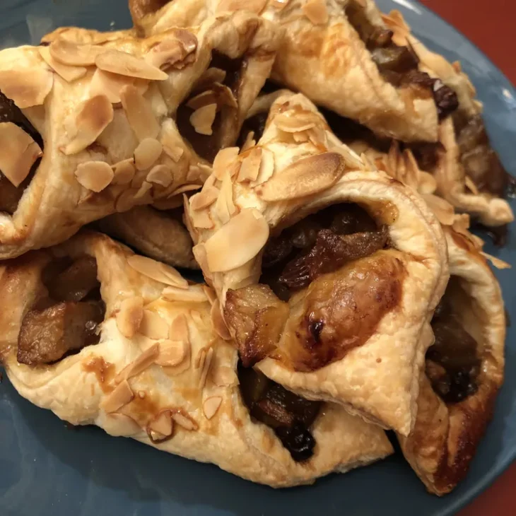Sfogliatine alle mele feuilletées aux pommes vegan 14