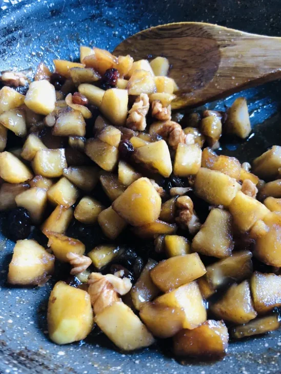 Sfogliatine alle mele feuilletées aux pommes vegan 2