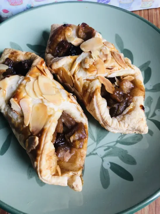 Sfogliatine alle mele feuilletées aux pommes vegan 20