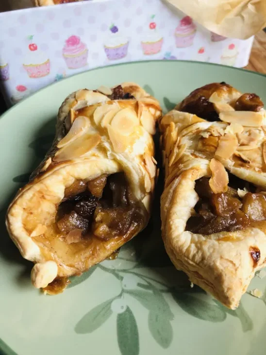 Sfogliatine alle mele feuilletées aux pommes vegan 21