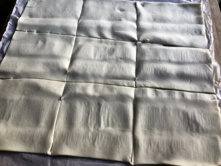 Sfogliatine alle mele feuilletées aux pommes vegan 3